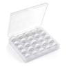 Household Bobbin Thread Set: 25/36 Spool Kit for Sewing Machines