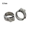 Sealing Various Hoses Single Ear Stepless Stainless Steel Hose Clamps