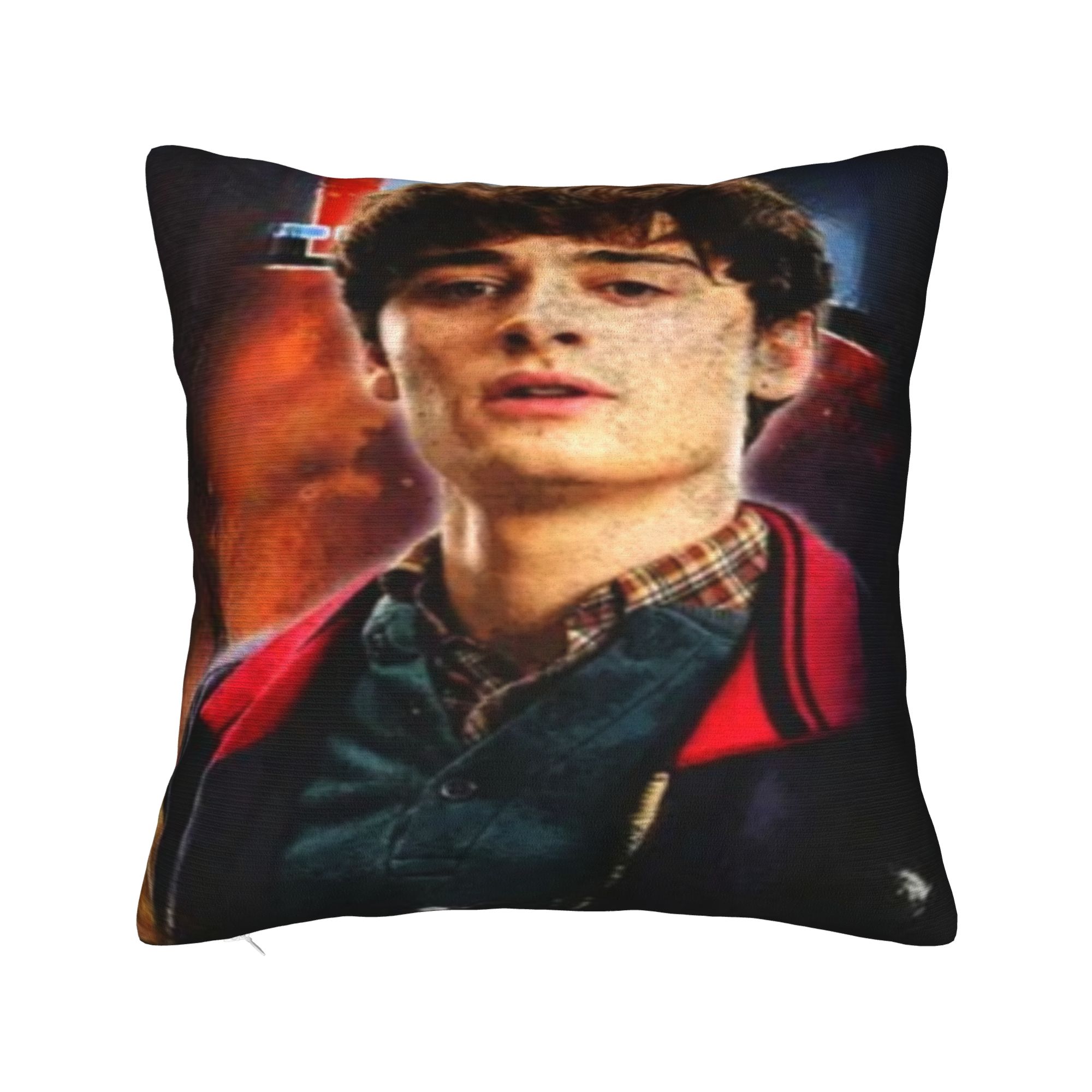 Уилл Байерс Наволочки Ретро Модная Наволочка Для Дивана Кушетки Кровати Гостиной Квадратная Наволочка 12x12Inch