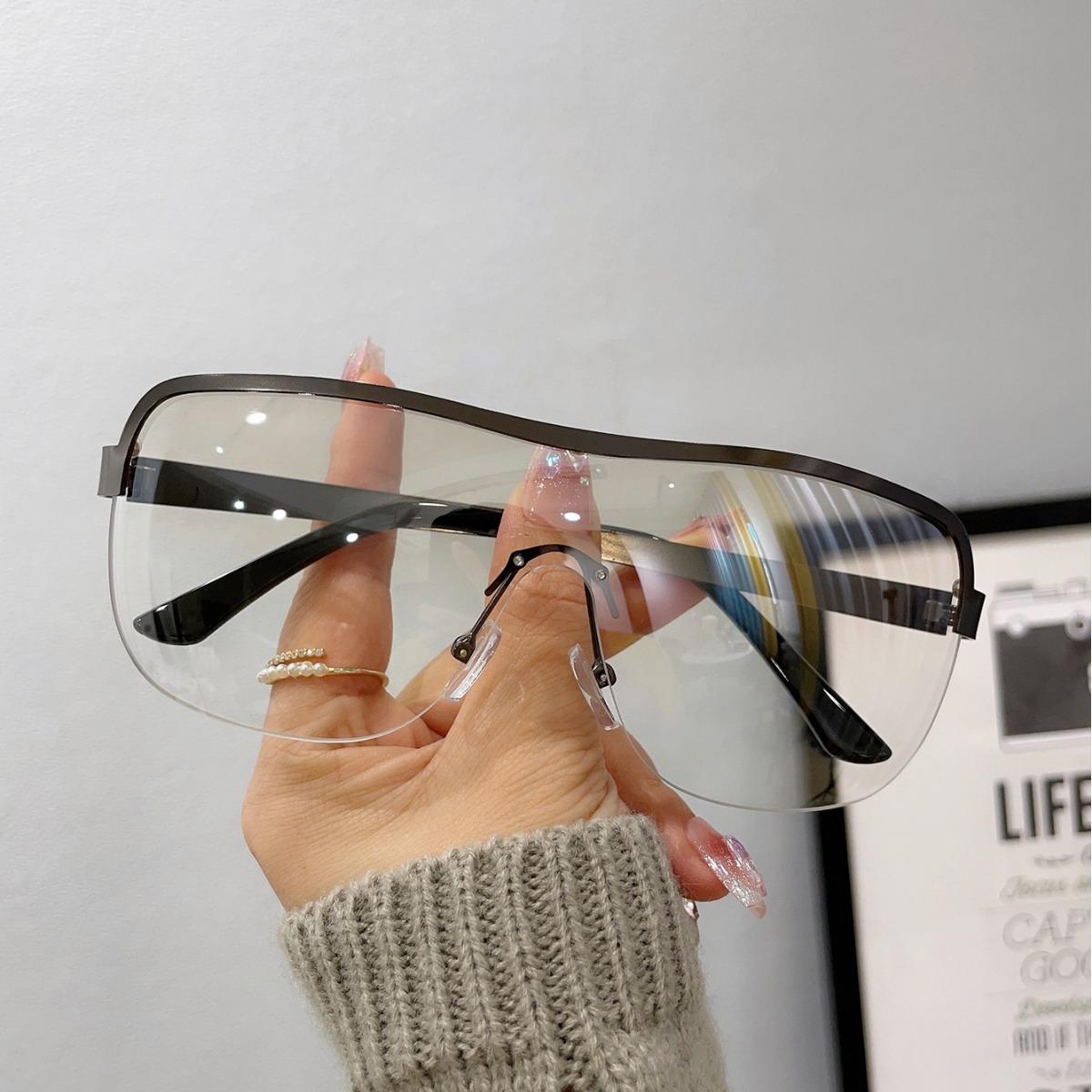 Dote Women's New Round Sunglasses Men Metal Frame Rectangle Sun Glasses Eyewear Protective Glasses For Male Eyeglasses