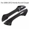 For 2008-2012 Honda Accord Coupe Carbon Fiber Style Side Door Handle Covers Trim