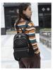 2024 Korean Style Women's Plaid Embroidered Travel Backpack