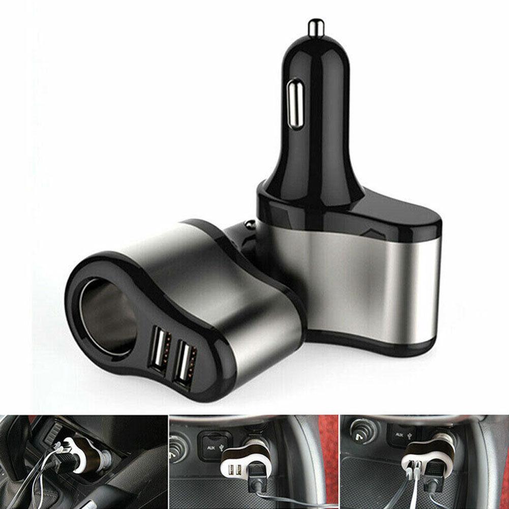 1 buc 120 W QC3.0 Încărcător auto 12 V/24 V Adaptor de alimentare USB dublu Priză de încărcare rapidă pentru bricheta auto pentru majoritatea accesoriilor auto