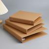 Kraft Paper Kraft Paper Binder Cover Vintage Perforated Binder Folder New File Folders