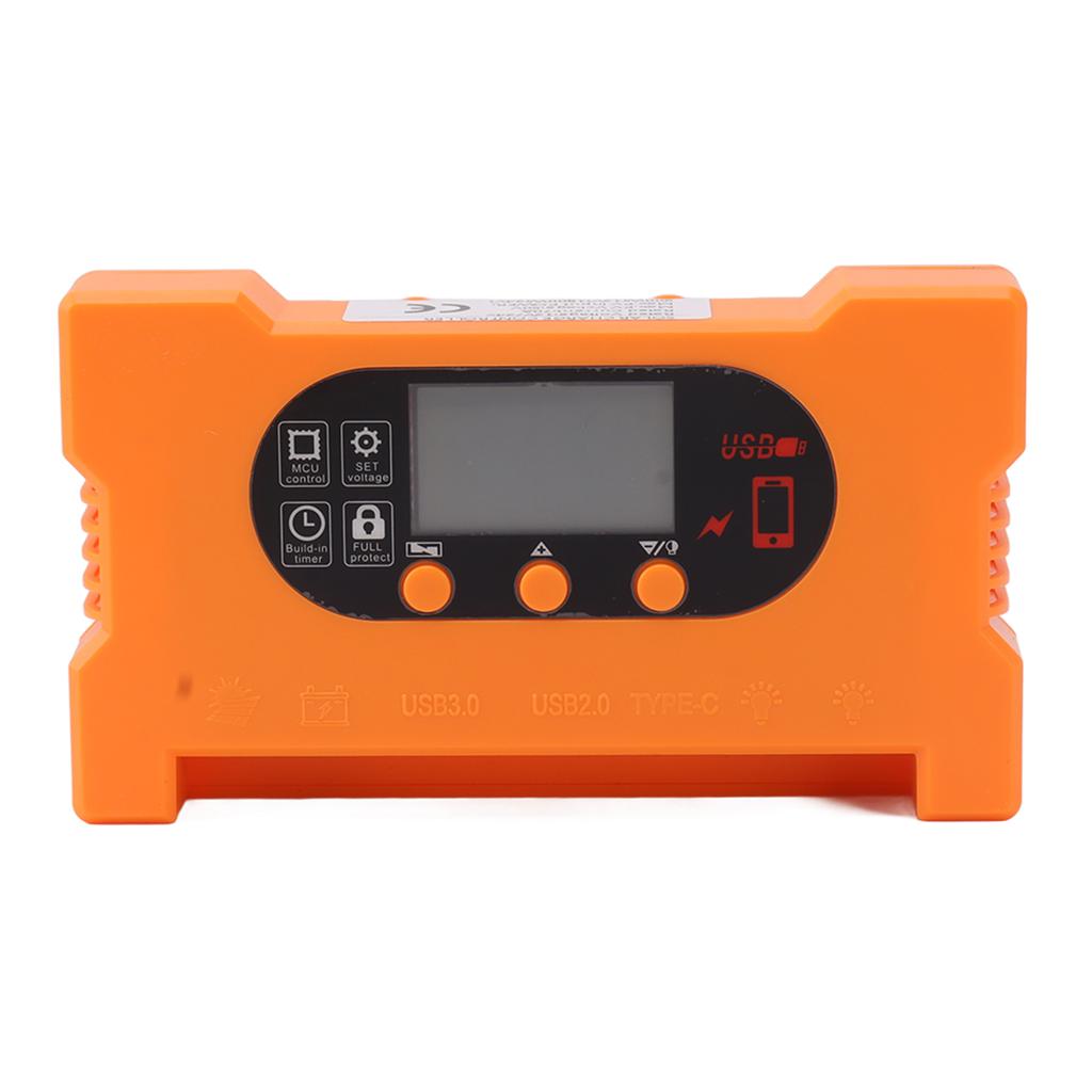 Solar Charge Controller Type C Fast Charge Drive Control Short Circuit Protection Automatic Battery Recognition Solar