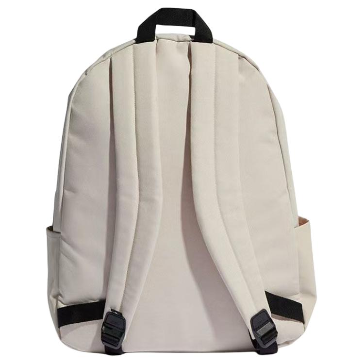 Adidas Clsc Bos 3S BP Series Sports Casual Brand Logo Zipper Backpack Unisex Backpack Brown HM9146