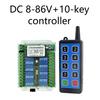 8-Channel Wireless RF Remote Controls Switches Relays Module DC8-86V / AC110-275V
