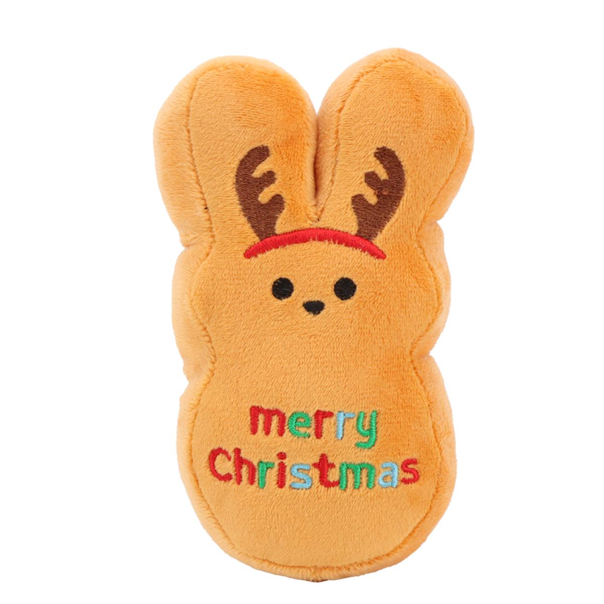 Kawaii Gingerbread Plush Toy Stuffed Snowman Elk Cushion Christmas Decor Xmas Tree House Decoration Gift 14cm