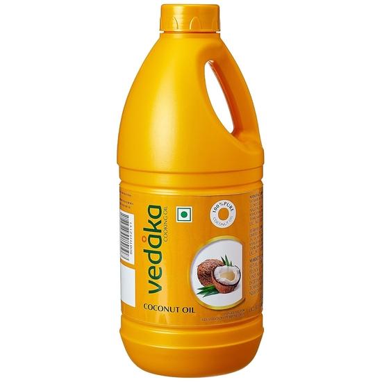 

Vedaka 100% Pure Coconut Oil | Edible | For Cooking, Skin & Hair Health | 1 litre 1l