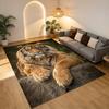 Tiger Pose Living Room Nonslip Area Rug Soft Carpet For Bedroom Game Playroom Sofa Office Home Decor Doormat Christmas Gift C9301981