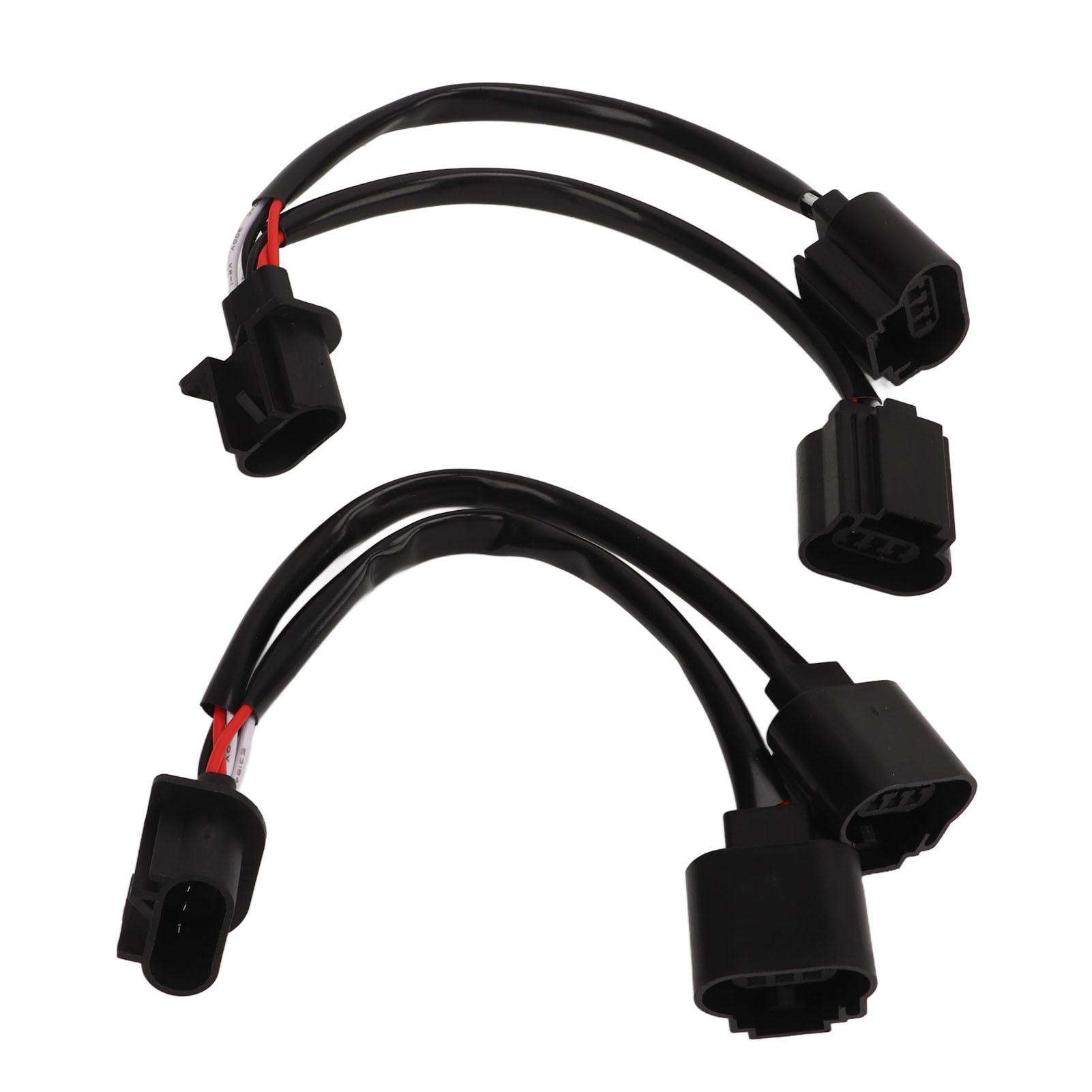 

2 шт. 9008 H13 фары переходник жгут проводов гнездо адаптер папа-мама Plug and Play для