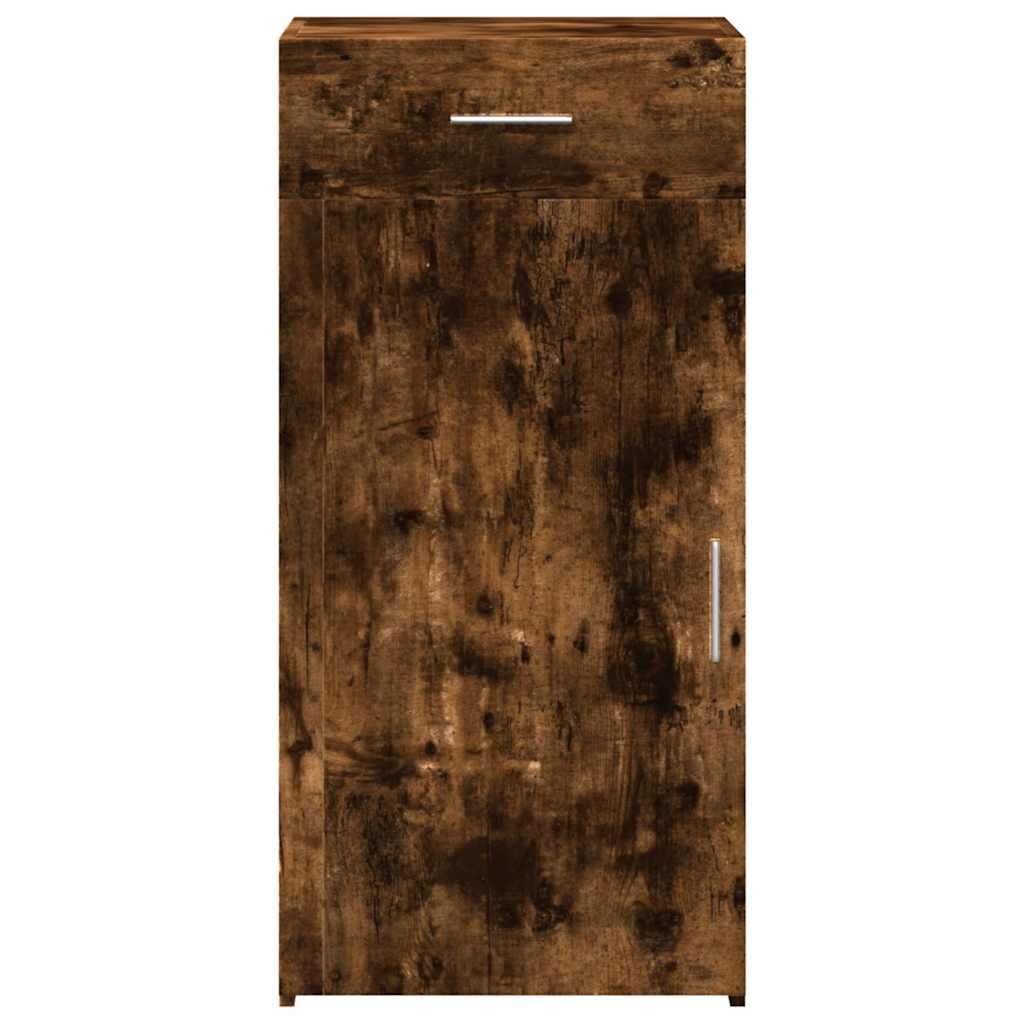 Vidaxl Cabinet, Smoked Oak, 45X42.5X93 Cm, Wood-Based Material
