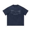 Unisex Summer American Vintage Heavyweight Washed Cotton Graphic Print T Shirt Box Fit Short Sleeve Streetwear Hip Hop Trendy