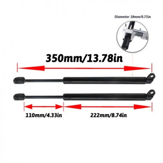 Rear Tailgate Hatch Lift Support Gas Shock Struts For BMW 5 Series E39 525i 528i
