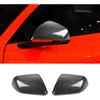 CheroCar Side Door RearView Mirrors Cover Rear View Mirror Caps Trim for Ford Mustang 2015 2016 2017 2018 2019 2020 2021 2022 2023 2024 2025,Carbon