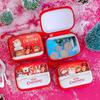 Tinplate Coin Purse Earphone Storage Bag Christmas Gifts Santa Claus Elk Pattern Coin Purse Key Coin Coin Bag Red Coin Purse