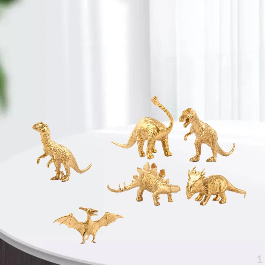 Hollow Prehistoric Dinosaur Toy Playset Figures Props Toys Party Favors Collectibles Ages 3+