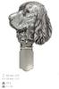 English Springer Spaniel – Brooch with a clip, holder for a start number – Design 02 | Art-Dog