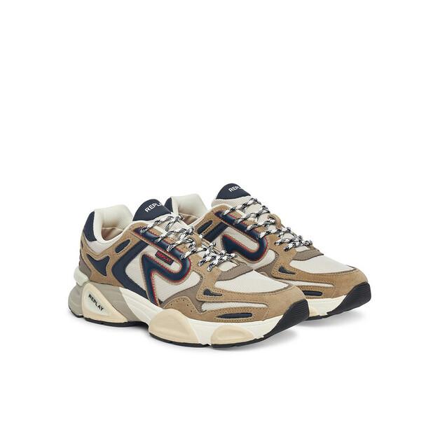 Men's Sneakers REPLAY Gms9m .000.c0008t Beige