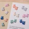 Resin Gummy Bear Nail Charms Bead for DIY Jewelry Accessories Bear Nail Charms