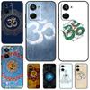 Aum Om Namaste Symbol Zen Yoga For Realme 11 9 10 12 Pro Plus C55 C53 C51 C33 C31 C30 C25s C21Y C15 C11 GT3 GT Neo 5 Case