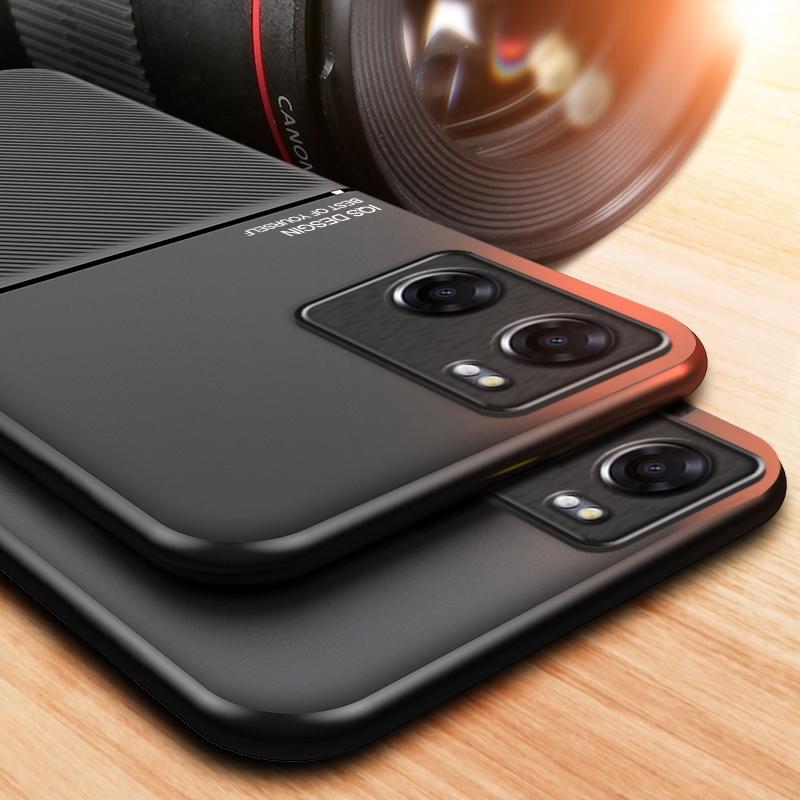 For OPPO A57S Case Car Magnetic Leather Cover Soft Frame Funda On For OPPO A57 OPPOA57S OPPOA57 4G Phone Cases Capa