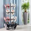 Rotating Multi-Layer Outdoor Wrought Iron Shoe Drying Rack