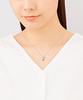 [4℃] [Peridot August Birthstone] Eternal Silver Necklace 112124121808 Women's