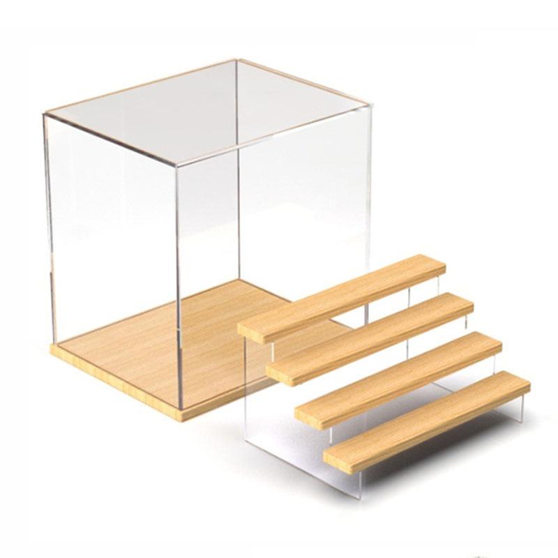 2/3/4 Layers Acrylic Storage Box Blind Box Doll Toys Gift Display Rack Cosmetic Perfume Storage Shelf Home Decor Organizer Stand
