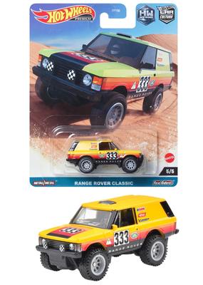 Hot Wheels Car Culture Range Rover Classic Years Old and HKC71 Off-Road - [3 Up]