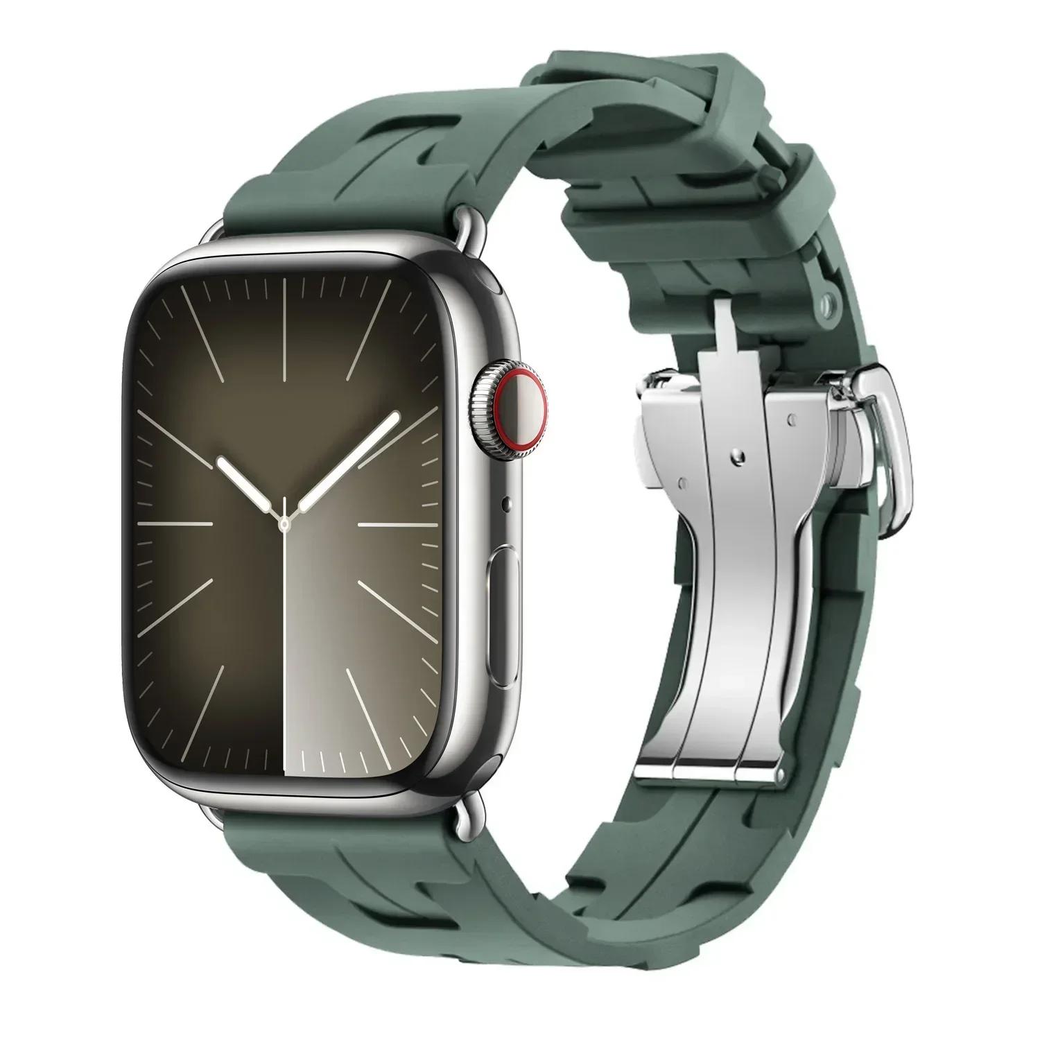 

Kilim Single Tour Strap For Apple Watch Band Ultra 2 49mm 44mm 45mm 40mm 42mm 38mm 41mm 46mm leather Bracelet iWatch 10 9 8 46mm 42 44 45 46 49MM