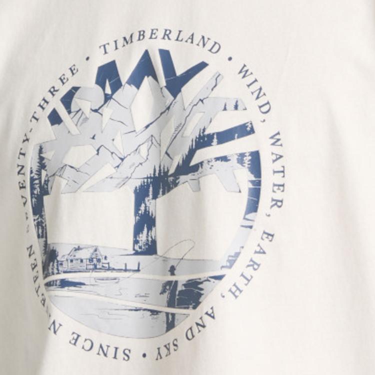 Timberland Knitted Printed Casual T-Shirt Men Tops TB0A5SVWCM91