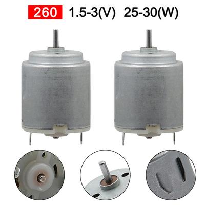 260 Motore Motore DC 3-12V Elettrico Spazzolino Elettrico Motore Ventilatore Fai da Te