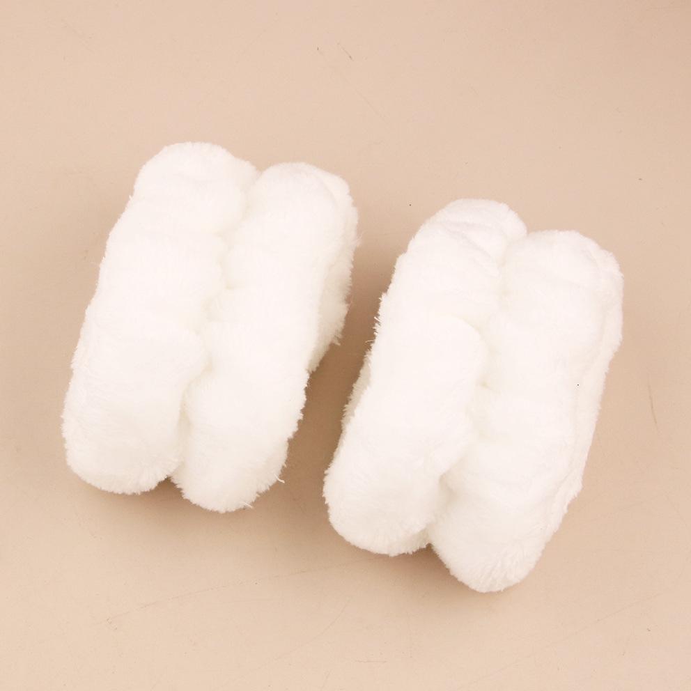 Coral Fleece Face Wash Set: Absorbent Hair Tie, Wristband, and Moisture-Proof Skincare Tool.