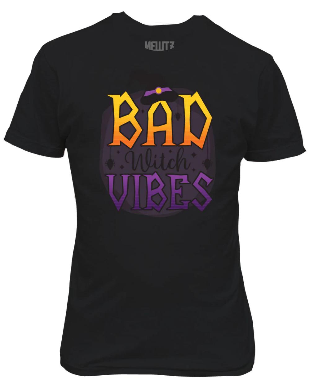 Bad Witch Vibes T-Shirt Halloween Costume M