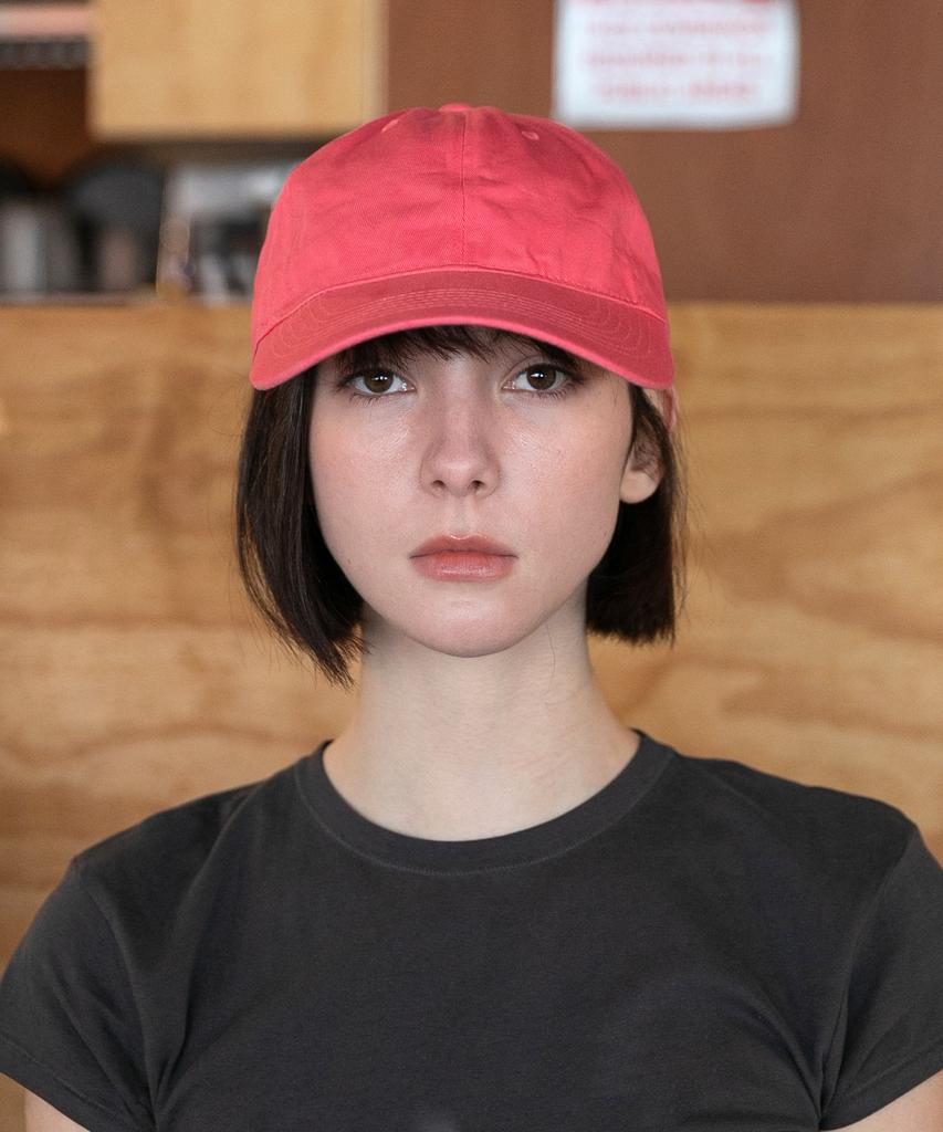 Chaebteo Casual Washing Ball Cap-Indie Pink