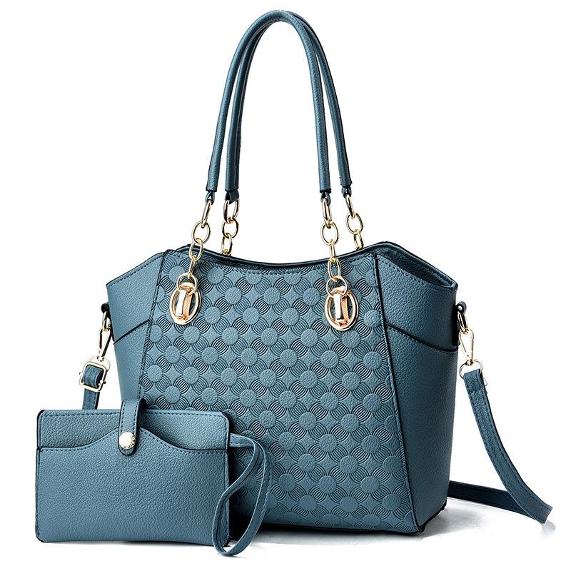 Fashion Brand Designer Handbag Women'S Wallet Pu Leather Diagonal Cross Bag Large Capacity Classic Shoulder Bag Casual Tote Bag
