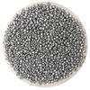 Solid Color 2/3/4mm Glass Seed Beads, Silver Lined, Dyed AB Cream, Round for Handmade Beading & Bracelets.
