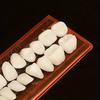 28pcs Multicolored Resin Teeth Set for Dental Practice - Realistic False Teeth Models with Shade Guide, Durable Polypropylene Material