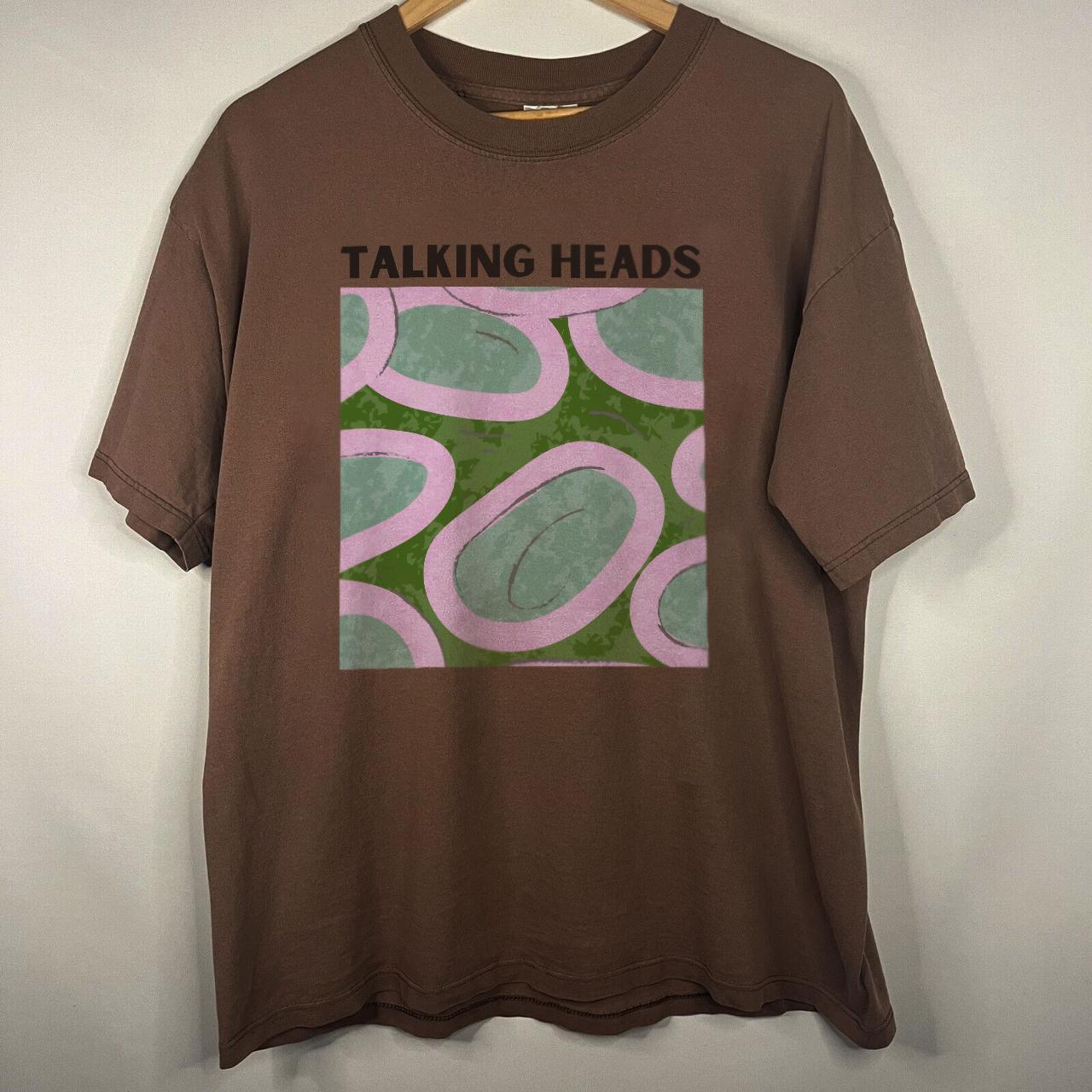 Reprint Talking Heads band Rare design Unisex Men Women T shirt S
