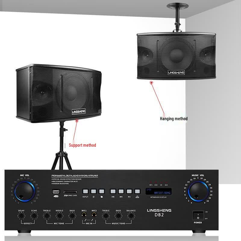 Lingsheng DB2 Bluetooth KTV Home Theater Audio System (CN version)