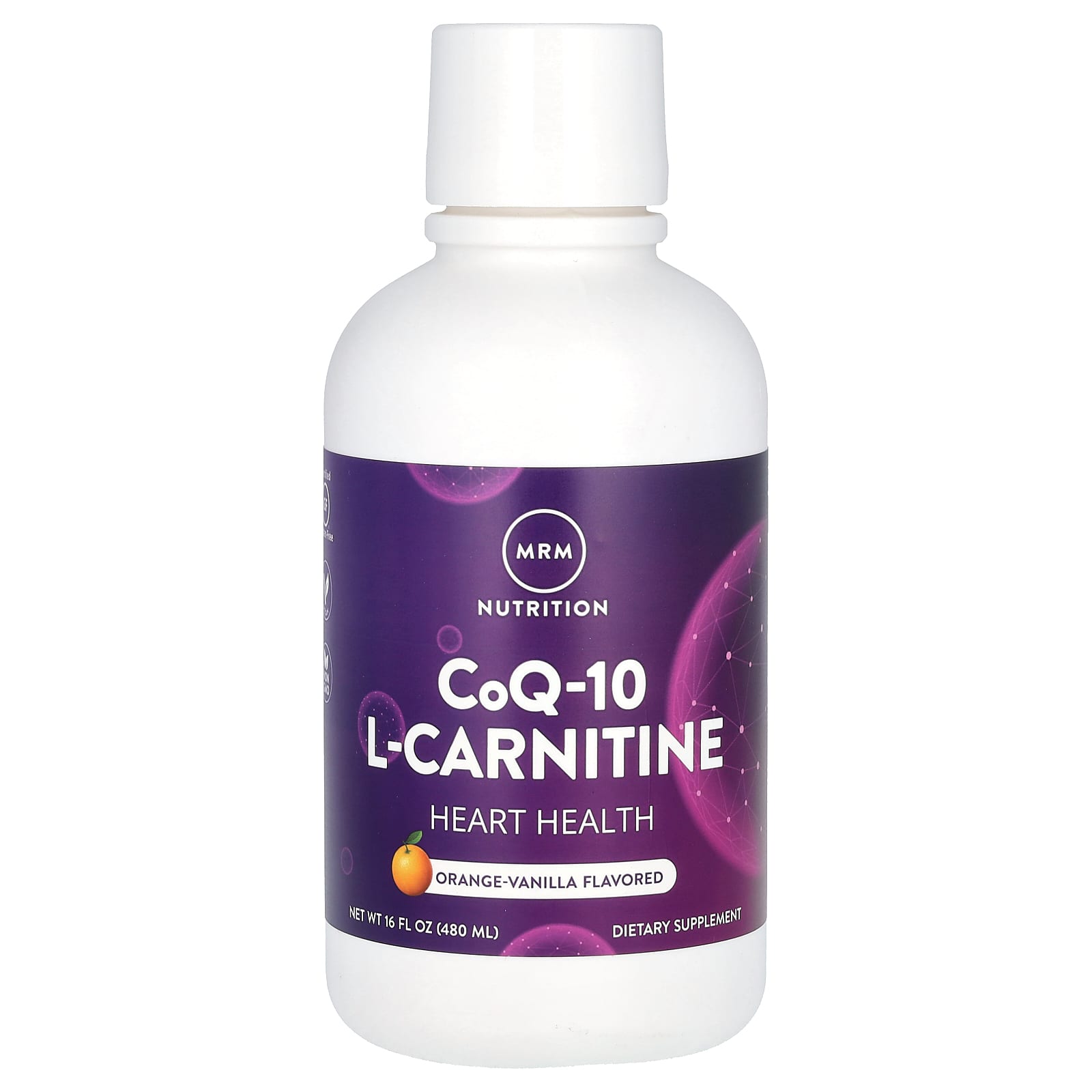 

Coq-10 L-Carnitine Liquid, Orange-Vanilla, 480Ml(16Fl Oz)