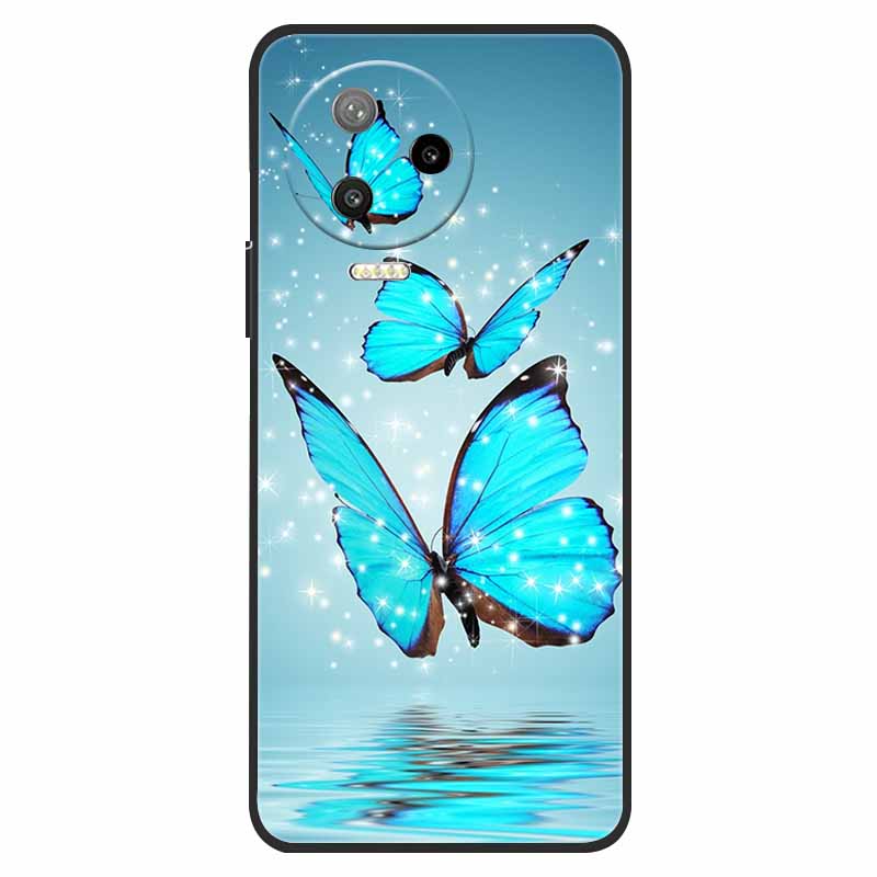 Etui do Infinix Note 12 2023 Note12 Pro 4G NFC Miękki silikon TPU Tylna osłona do Infinix Note 12 X676C 2023 Etui na telefon Czarny