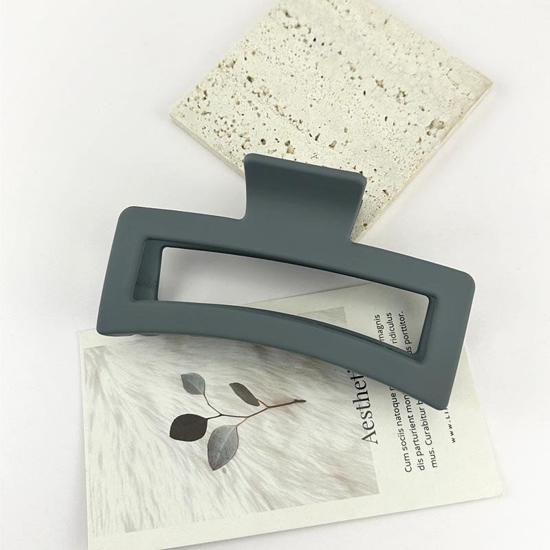 

Frosted Hair Claw Clip - Large 2024 Updo Shark Hairpin Headwear