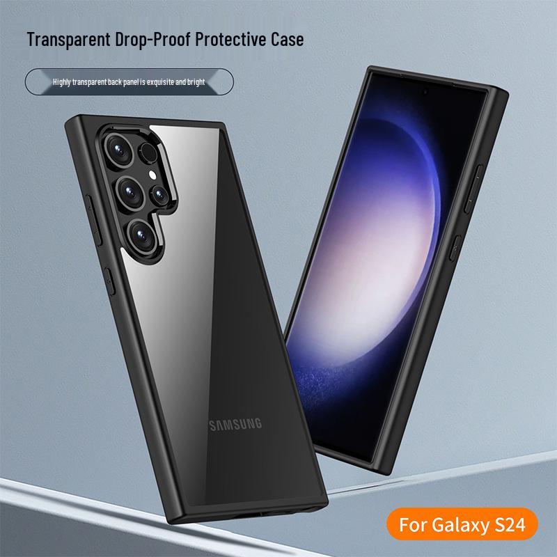 Transparent Anti-drop Protective Case for Samsung S24, S24 Pro, and S24 Ultra - New Style
