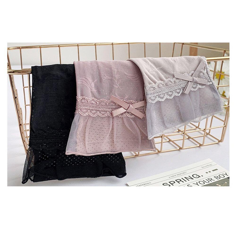Non-slip Sun Protection Gloves Breathable Lace Gloves Fashion Women Half-finger Gloves Summer