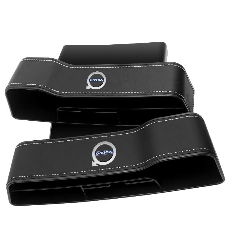 Car Seat Gap Organizer Multifunction Storage Box Cup Pocket For Volvo XC90 XC60 XC70 XC40 V90 V60 V40 C70 C30 S80
