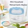 2024 Manual Mini Food Garlic Chopper Hand Pull Blender Vegetable Mincer Crusher Grinder Tools Portable Garlic Press Kitchen Gadgets for