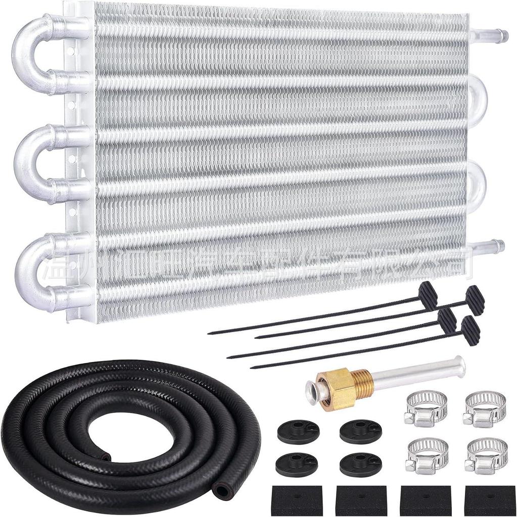 Universal Multi-Row Oil Cooler for Car Modifications (4, 6, or 8-row)
