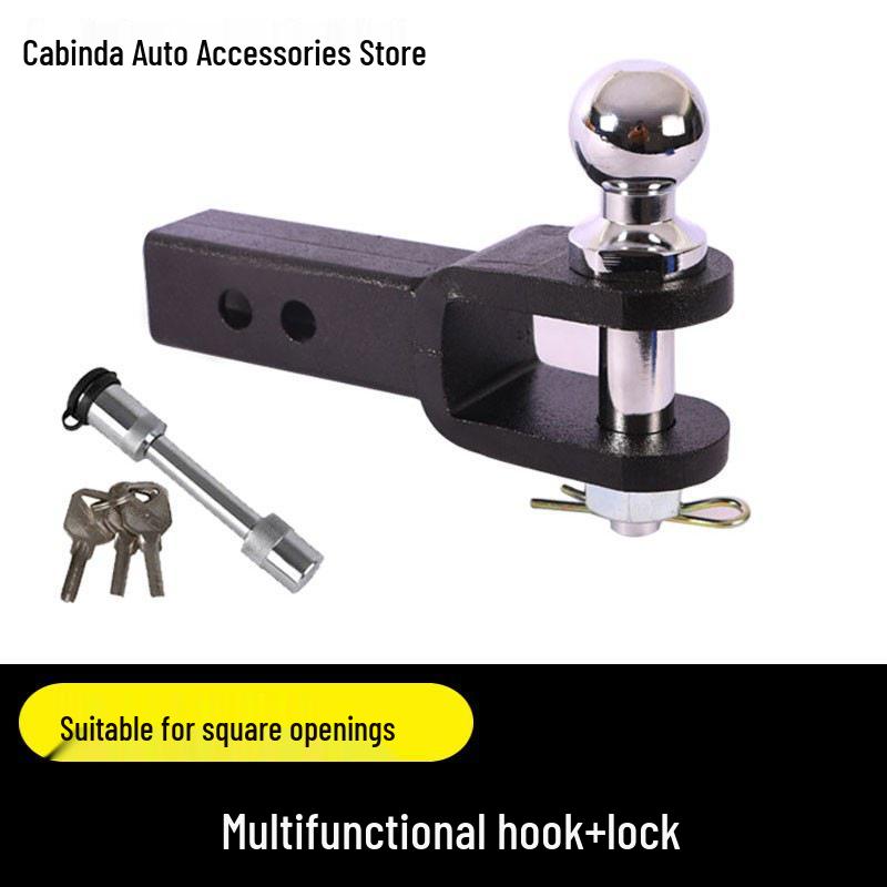 Leopard 5 Trailer Hitch Rear Bumper Modification with American-Style Anti-Collision and Towing Hooks.